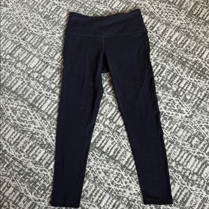 Black High-Waisted Leggings